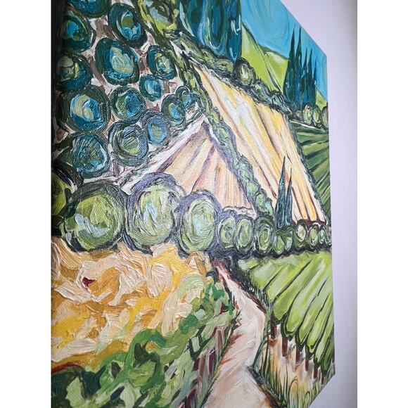 RARE Southern Living at Home Wine Country Tuscan Landscape RETIRED - Picture 2 of 10